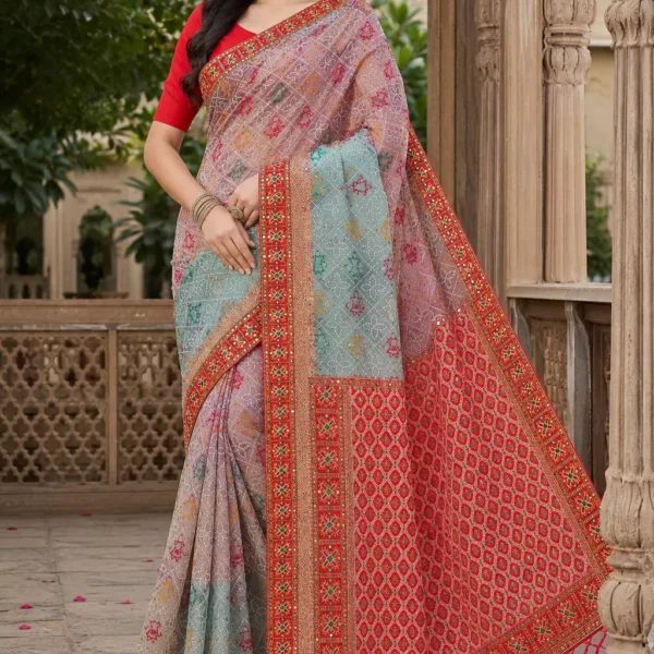 Indrani Saree  Gulnaar Patola Elegance Saree